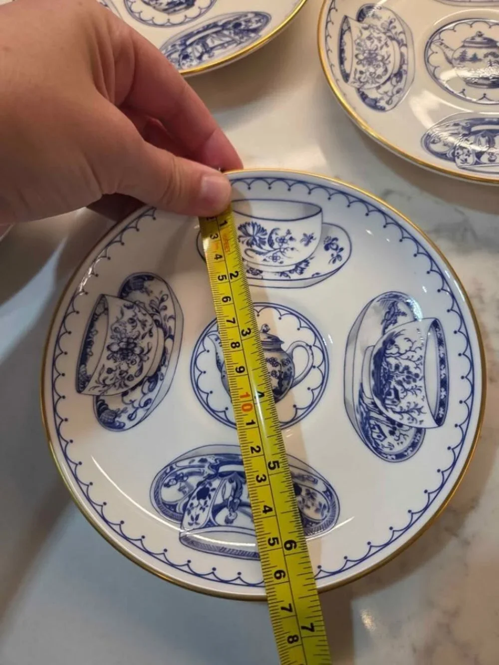 4 Royal Worcester plates 
